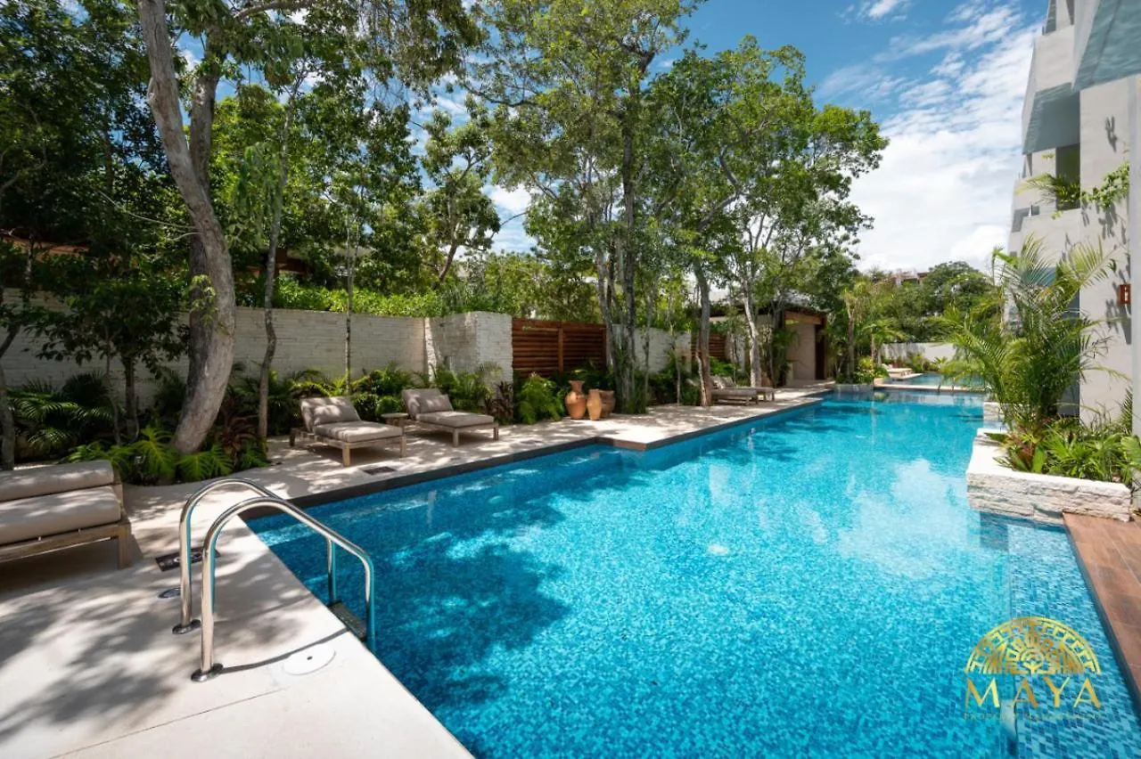 Nyaraló Nhoa 101B Lux 1Br Condo Pool Access In Aldea Zama Tulum Mexikó