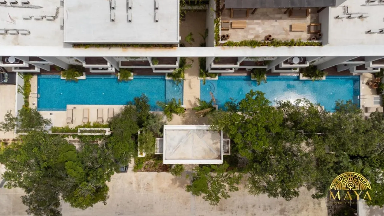 Nhoa 101B Lux 1Br Condo Pool Access In Aldea Zama Tulum Nyaraló